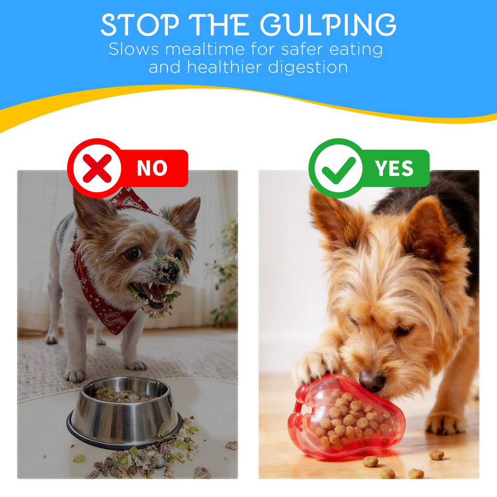 NibbleFru Dog Treat Dispensing Toy
